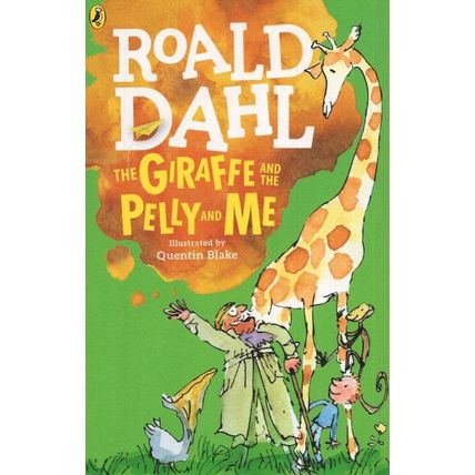 Roald Dahl The Giraffe & The Pelly & Me 2016 Book Postcard