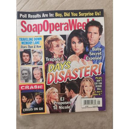 Soap Opera Weekly Jan. 4, 2011 - Tragedy! Days Disaster!