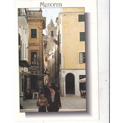 Menorca Ciutadella Spain Postcard unused VGC