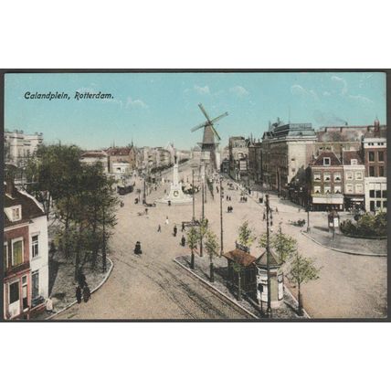 Calandplein, Rotterdam, c.1910s - Lammerse Briefkaart