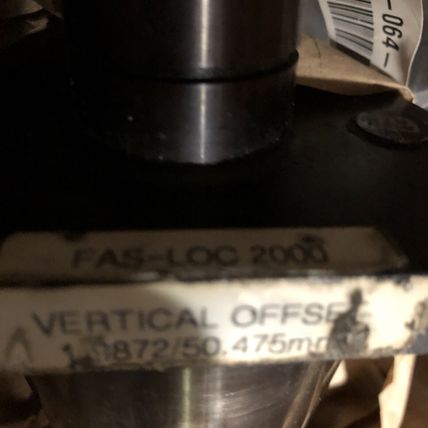 FAS-LOC 2000 VERTICAL OFFSET X14200-C,1 9872/50.475MM,X14200-C CHUCK HOLDER,AP