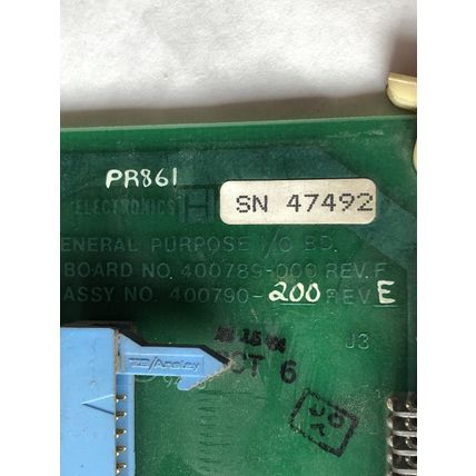 HOUDAILLE 400789-000 REV F GENERAL PURPOSE I/O BOARD,400790-201 Revd STRIPPIT,FL