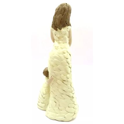 Standing Mother & Child Figurine Ornament 21.5 CM Gift Home Decor Decoration