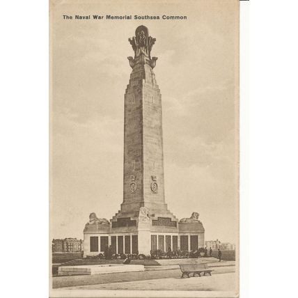 PC23401 The Naval War Memorial Southsea Common. 1933