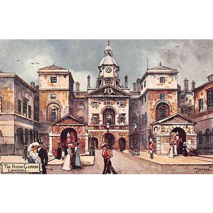 "Jotter" : The Horse Guards London : Oilograph series no 4258B"