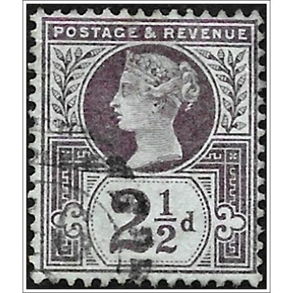 1887 -1892 Queen Victoria Jubilee - 2½d violet (as picture) C2-6