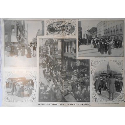 1903 Where New York Does Its Holiday Shopping - The Commercial Advertiser Dec 19