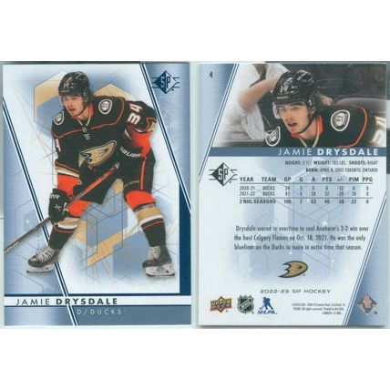 22/23 SP Blue #4 Jamie Drysdale