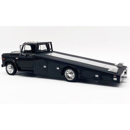 1/18 ( IT 105 ) 1970 DODGE D-300 RAMP TRUCK - BLACK