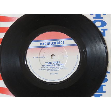 4 X 7 INCH VINYL SINGLES. TONI BASIL, BE BOP DELUXE, TOTO, BONNIE TYLER