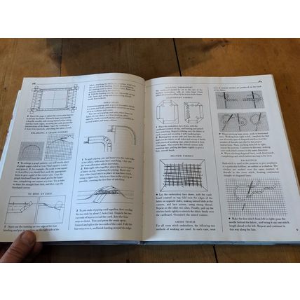 HEAVY 1993 THE CROSS STITCH PROJECT BOOK CRAFTS ILLUSTRATED HARDBACK BOOK (XX)