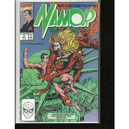 Namor the Sub-Maker, #2, Marvel Comic, 1990, Mid Grade