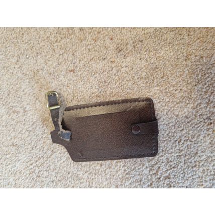 Captains Club luggage Lable