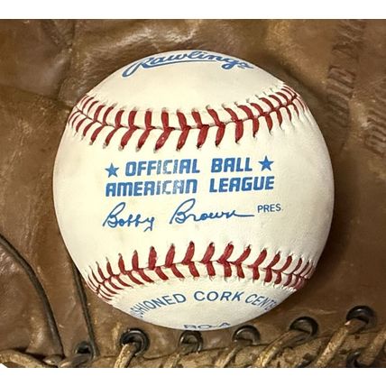 Gorman Thomas Signed Autographed Official American League (OAL) Baseball