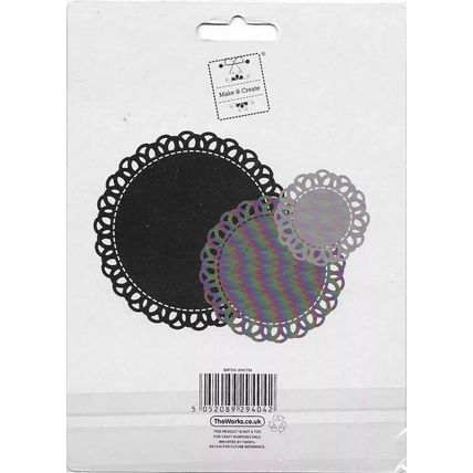 Make & Create. Nesting Circle Cutting Die Set. Die Cutting Cardmaking Crafts