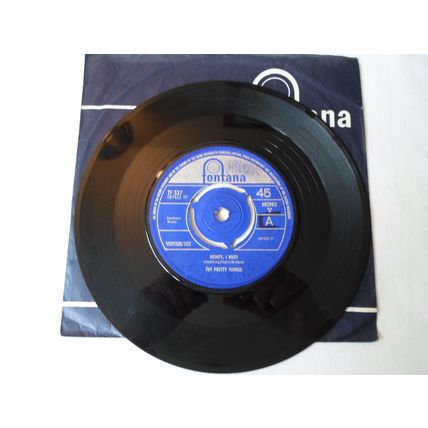 7"1965,THE PRETTY THINGS, HONEY I NEED.FONTANA TF 537.I CAN NEVER SAY. EXCELLENT