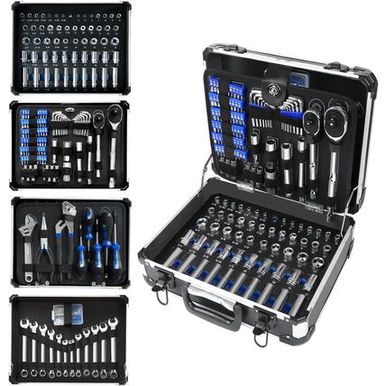 Prostormer Mechanic Tool Set, 240-Pieces Universal Household Auto Repair Tool Ki