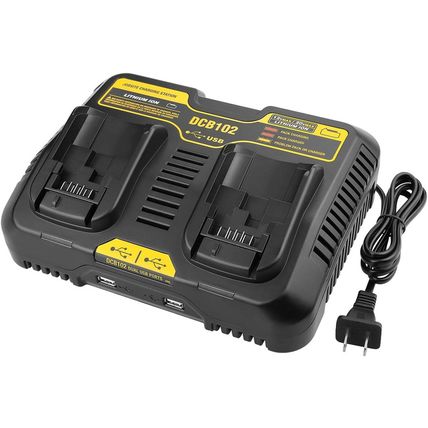 Powilling DCB102BP Replacement Charger for Dewalt DCB102BP 20-Volt MAX Jobsite C