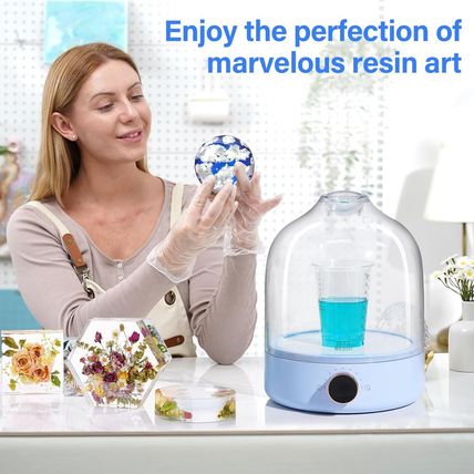 LET’S Resin Upgraded Resin Bubble Remover, Eliminate 99% Bubble in 5-9 Minutes,