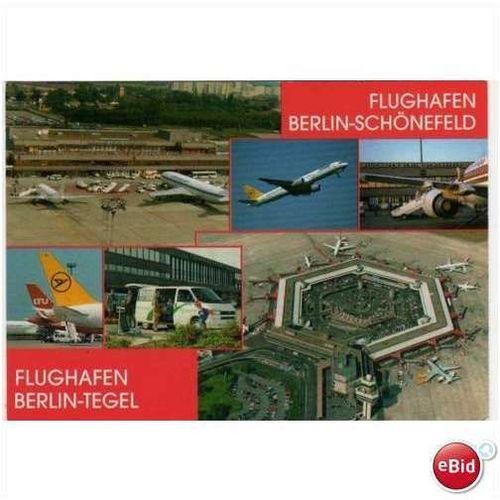 BERLIN TEGEL AIRPORT POSTCARD A12201