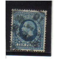 1934 GB GEORGE V 10D BLUE F/U SG 448