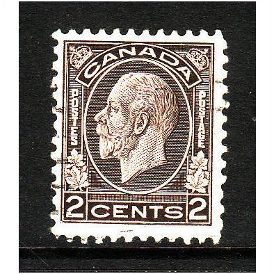CANADA 1932 2c SEPIA SG 320 FINE USED #2