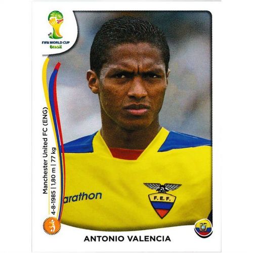 2014 Panini World Cup Soccer Stickers - #369 - Antonio Valencia