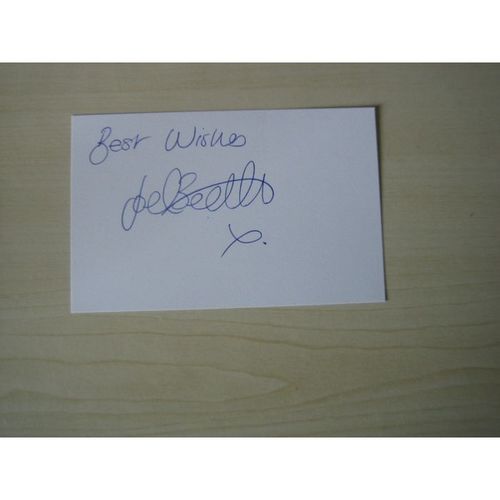 Joel Beckett (Eastenders) hand signed RARE *FREE POST*