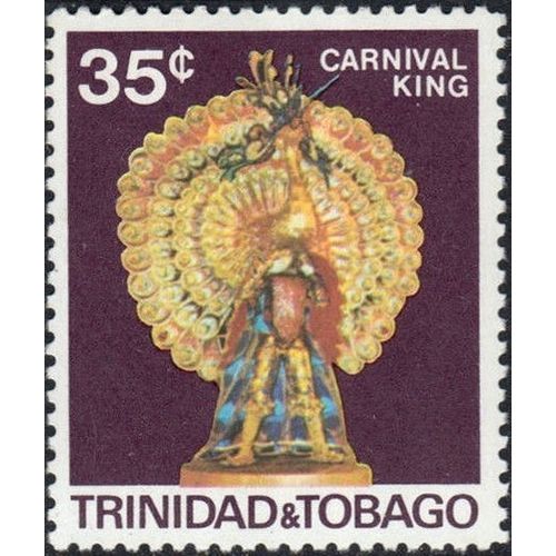 Trinidad & Tobago 1968 Carnival 35c King Mounted Mint MM SG 326 Sc 131 stamp