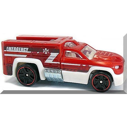 Hot Wheels - Rescue Duty: Red Edition #4/12 (2017) *Target Exclusive*