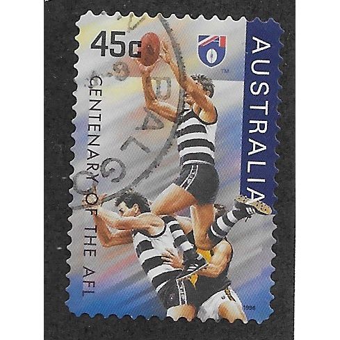 AUS 1996 45c(S/A) 'CENTENARY OF THE AFL' FINE USED (EBID63-062)