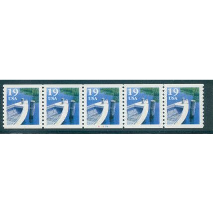 2529 19c Fishing Boat Fine MNH PNC 1A2424/5 V0886