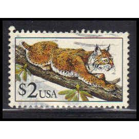 Used 2482 $2 Bobcat Fine RA2535
