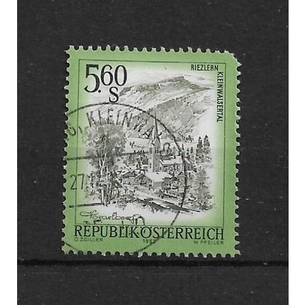 Austria.SG1683b 5s 60 Riezlern,Kleinwaisertal.Fine Used.Aug22