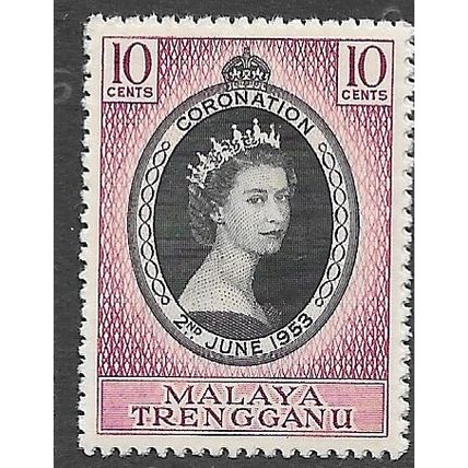 TRENGGANU 1953 SG 88 - MNH (**)