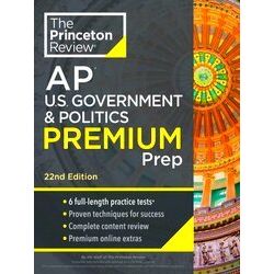 College Test Preparation Princeton Review Ap U.S. Government Politics Premium Pr