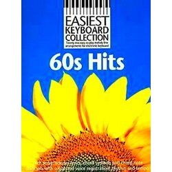 Easiest Keyboard Collection 60s Hits Melody Lyrics Chords Book