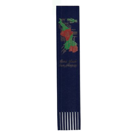 NEWQUAY, Cornwall Leather Bookmark (b)