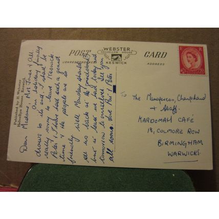 multiview, GEMS OF LAKELAND. CUMBRIA used postcard. by H. Webster.. =