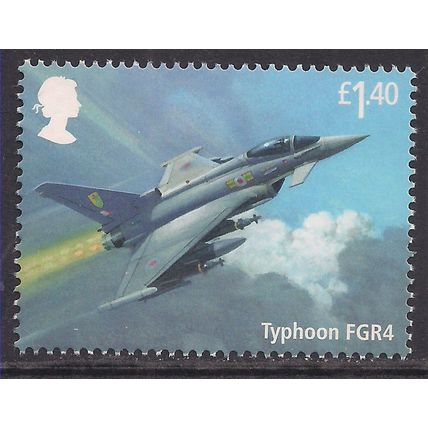 GB 2018 QE2 £1.40 RAF Centenary Typhoon FGR4 Umm SG 4061 ( D1267 )