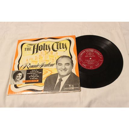 Ronnie & Mrs. Avalone 10" LP with Original Cover-THE HOLY CITY