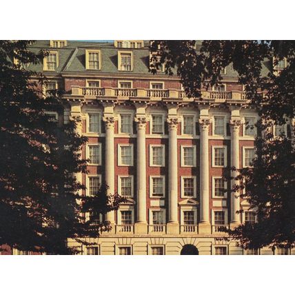 Britannia Hotel Grosvenor Square London Postcard