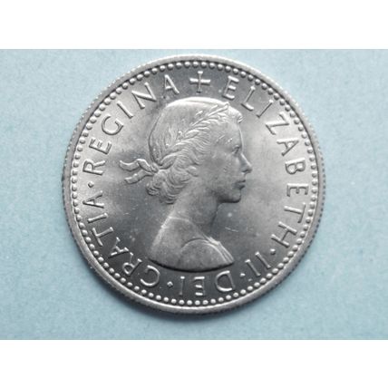 1967 Sixpence 6d 001 Nice