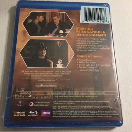 NEW Dr Who Deep Breath Blu-Ray Sealed