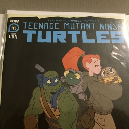 2021 Virtual WonderCon Exclusive IDW Teenage Mutant Ninja Turtles #115