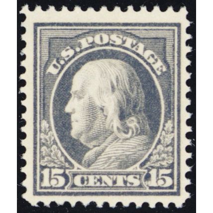 418, Mint VF LH 15¢ Franklin - Stuart Katz