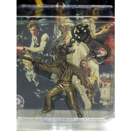 PEPSI x Star Wars Luke Skywalker Die Cast Metal Keychain - 1996 Factory Sealed