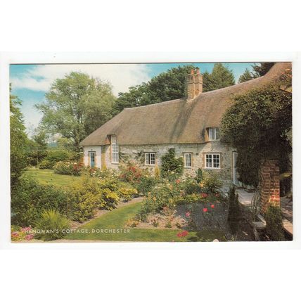 Hangman's Cottage Dorchester Postcard Dorset 1202