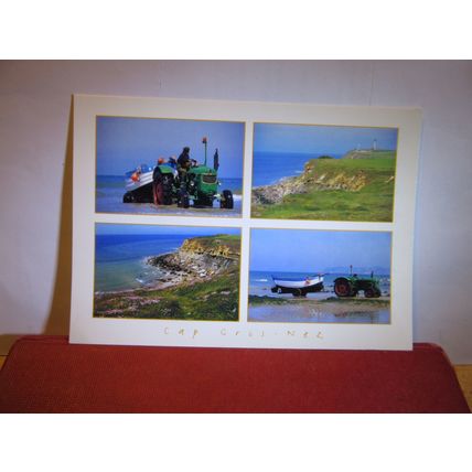 multiview, LE CAP GRIS-NEZ, LA COTE D'OPALE, FRANCE unused postcard #