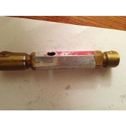 LOT 2 the pipe machinery 8220 go no go plug gauge inspection gage .8220 .8280,AG